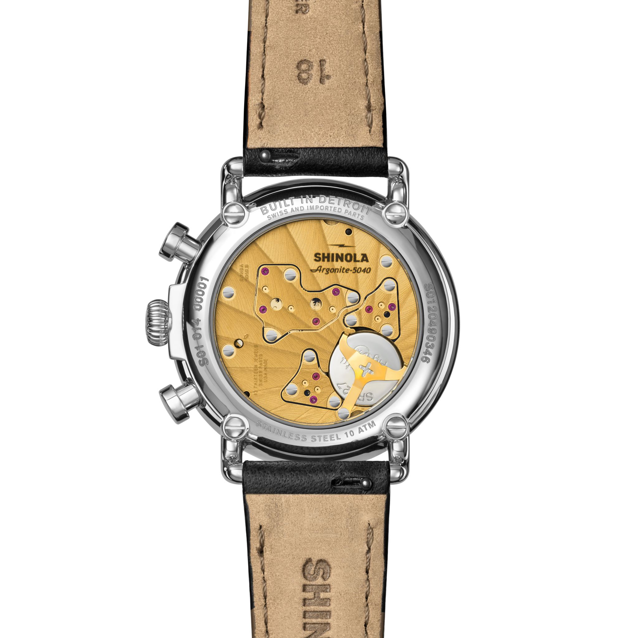 Runwell Chronograph Watch - Exclusive Black - Image 4