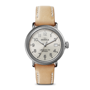 Runwell Coin Edge Watch - Silver