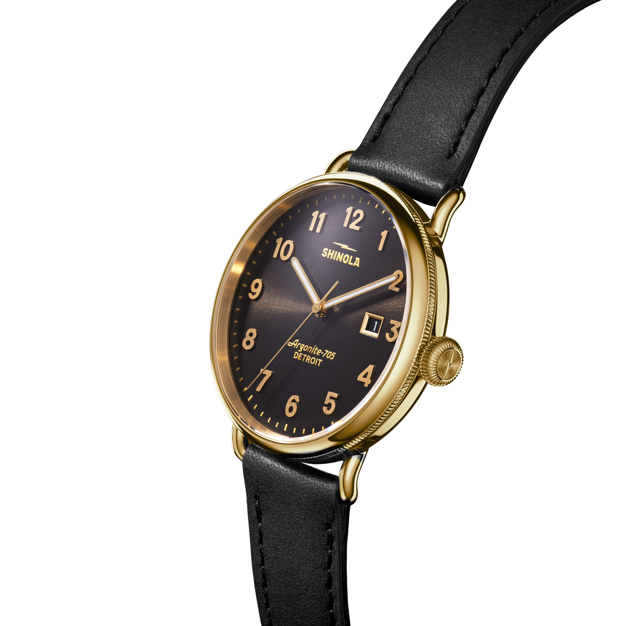 Canfield Watch - Black/Gold - Image 2