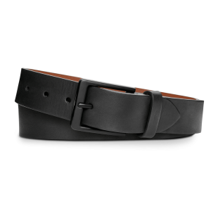 1 1/2 Lightning Bolt Keeper Belt - Black