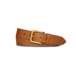 1 1/2 Essential Belt Natural Leather - Tan