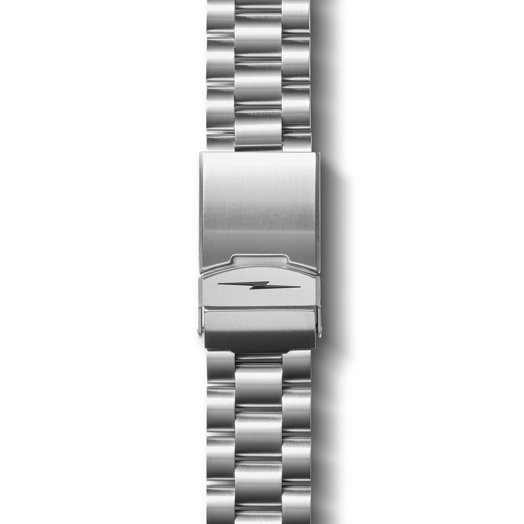 22mm Monster Stainless Steel 3-Link Bracelet - Stainless Steel - Image 2