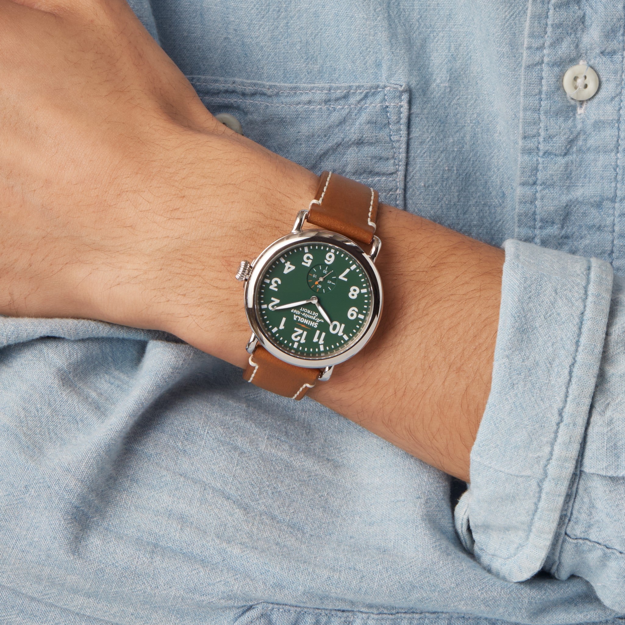 Runwell Watch - Green - Image 2