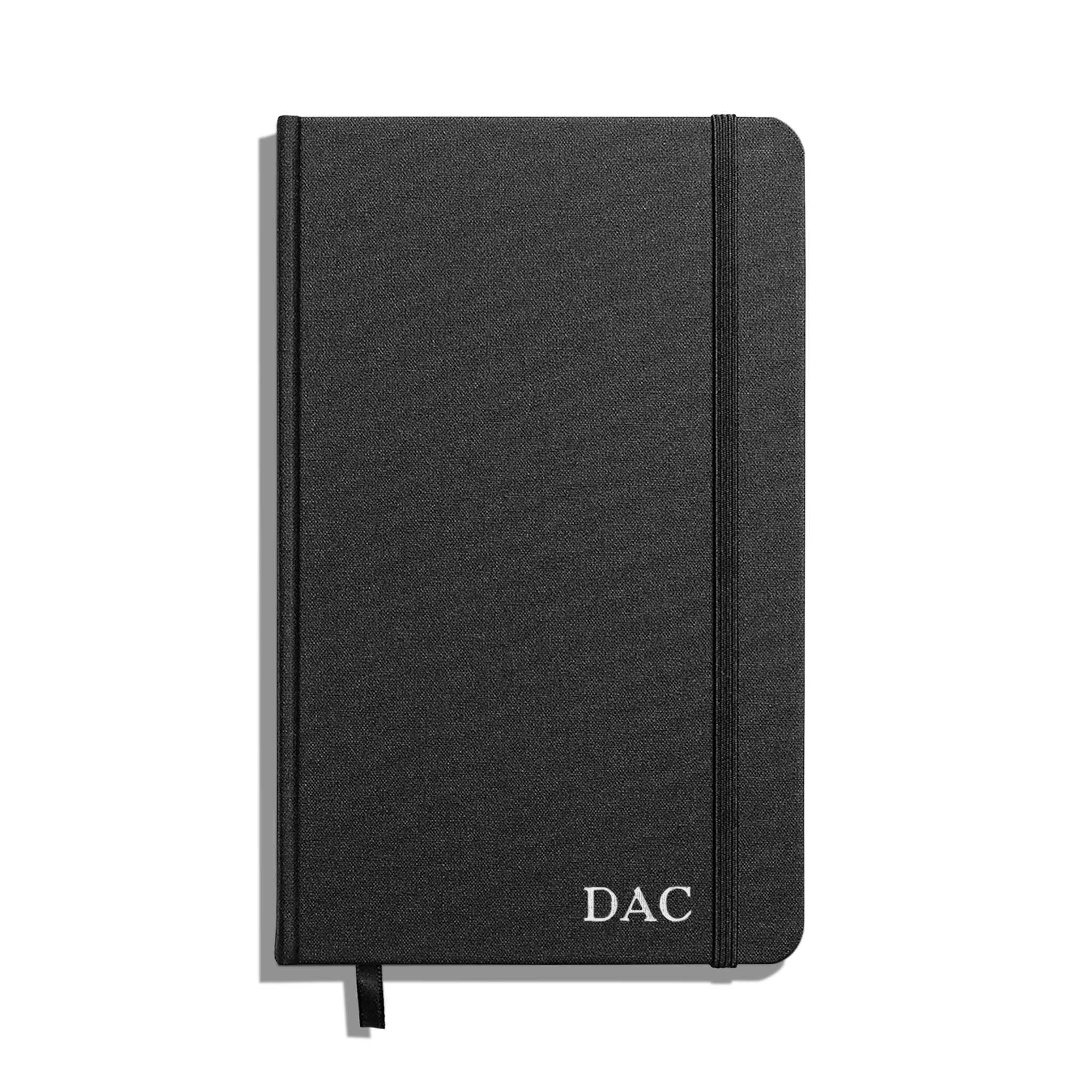 Medium Hard Ruled Journal - Black - Image 4