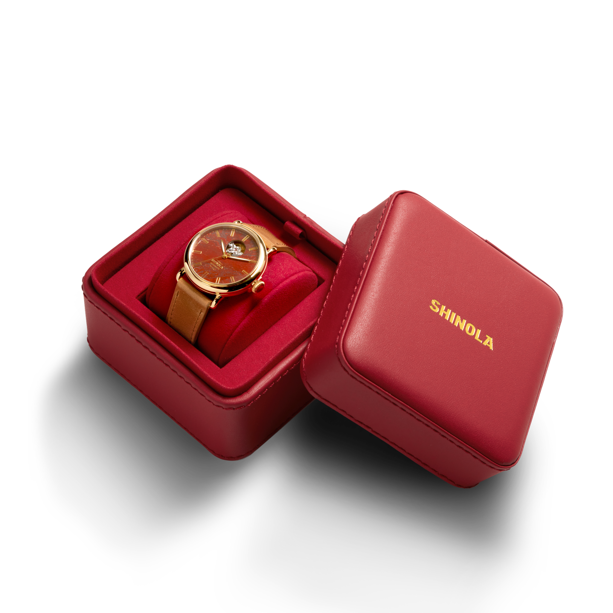 Gilda Radner Runwell Automatic Watch - Red Jasper - Image 6