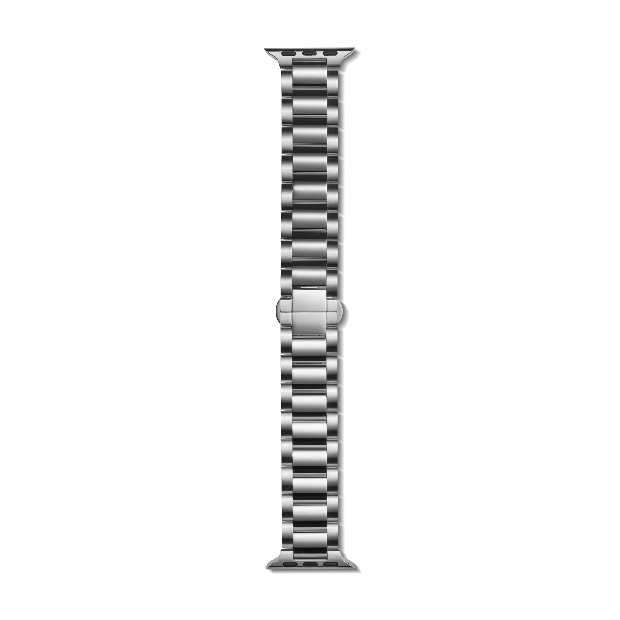 20mm Stainless Steel 3-Link Apple Watch Bracelet - Stainless Steel