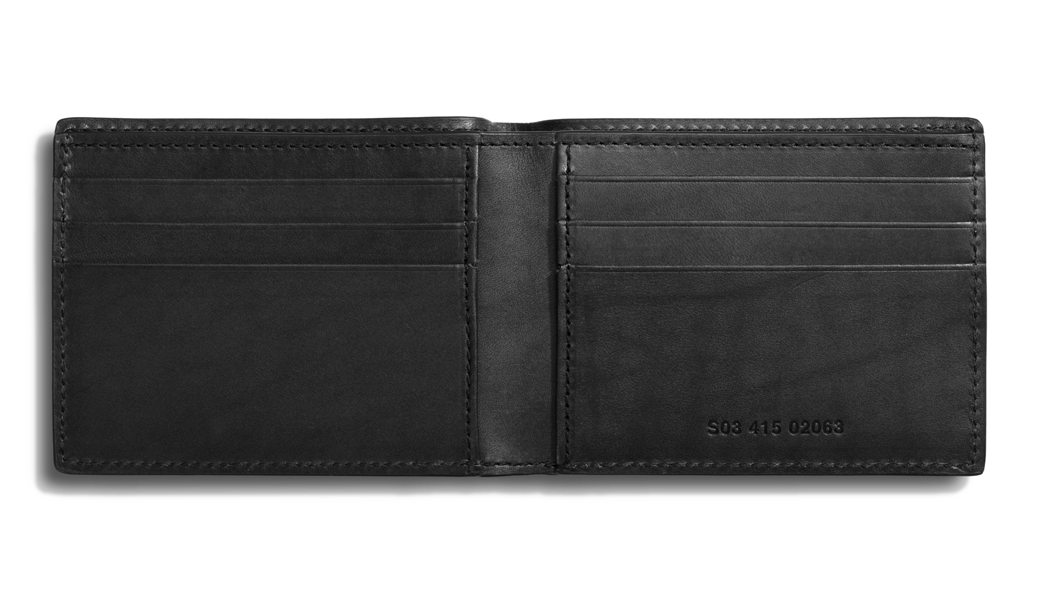 Slim Bifold Wallet - Black - Image 2