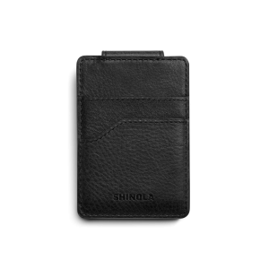 Magnetic Money Clip Card Holder - Black