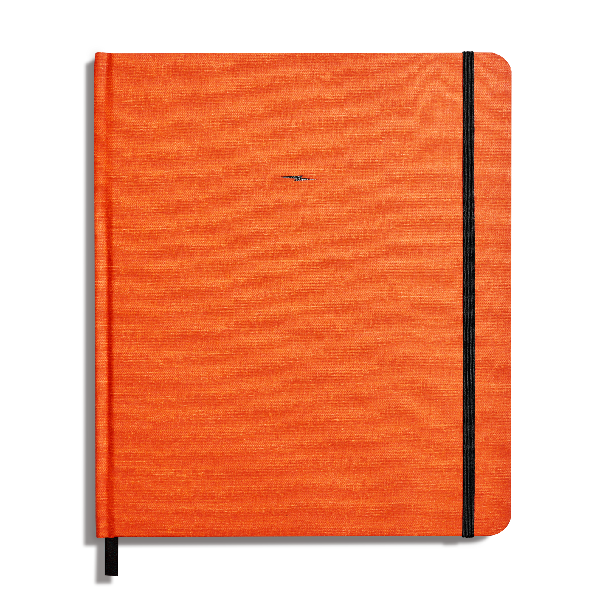 Large Hard Plain Sketchbook - Bold Orange - Image 3