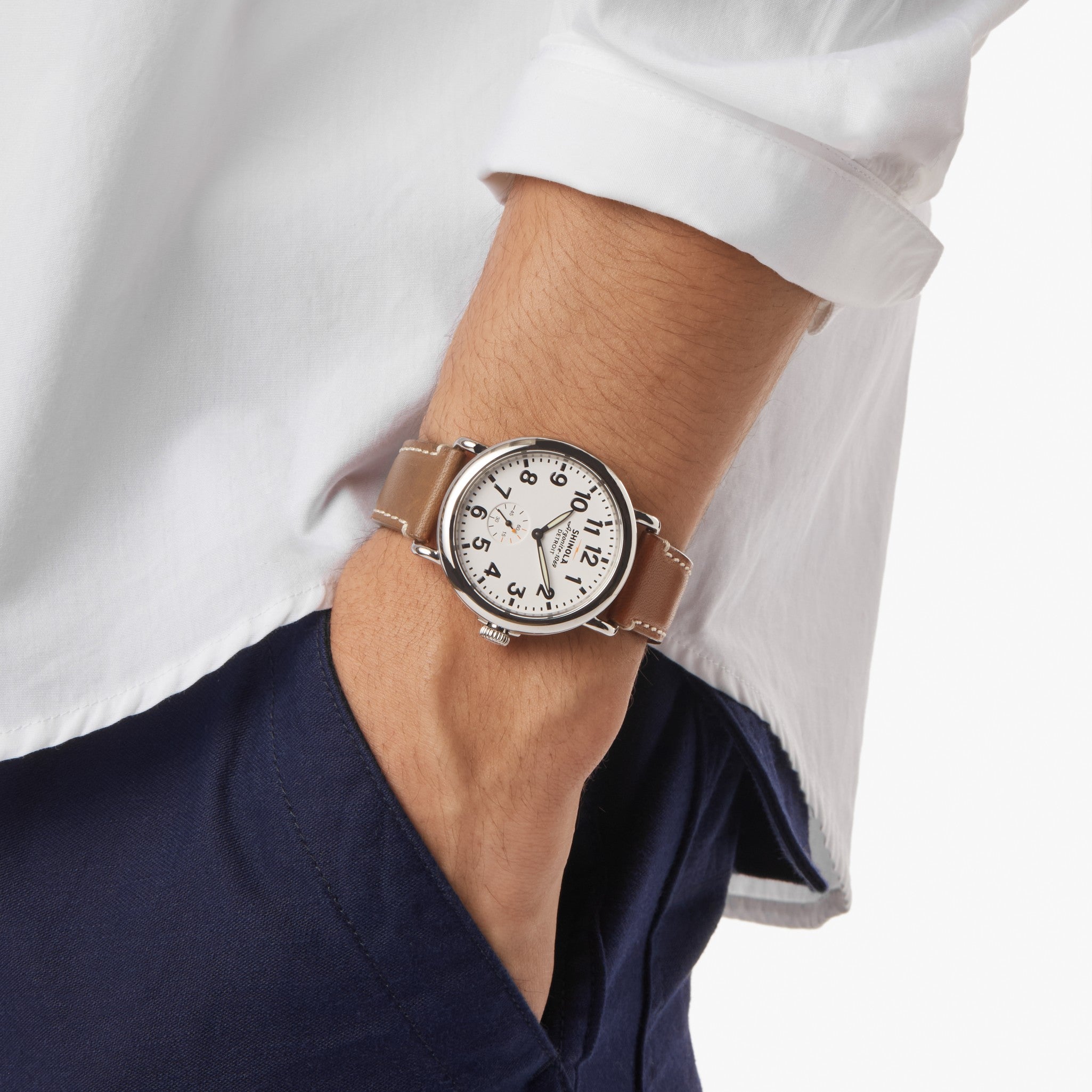 Engravable Runwell Watch - White - Image 2