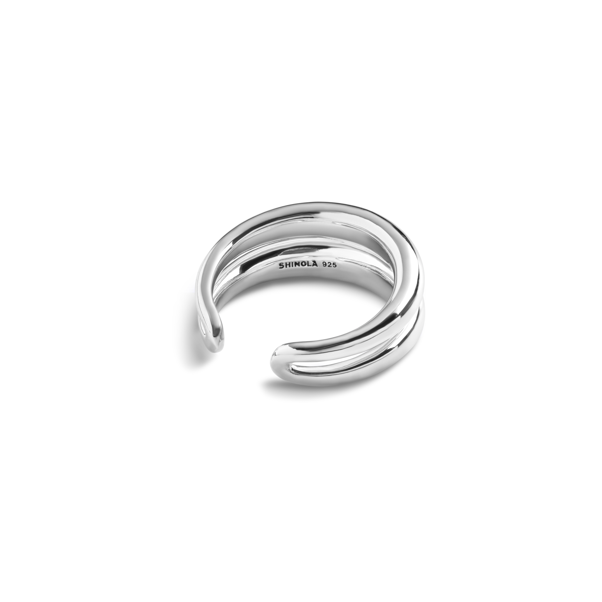 Signature Link Adjustable Ring - Sterling Silver - Image 3