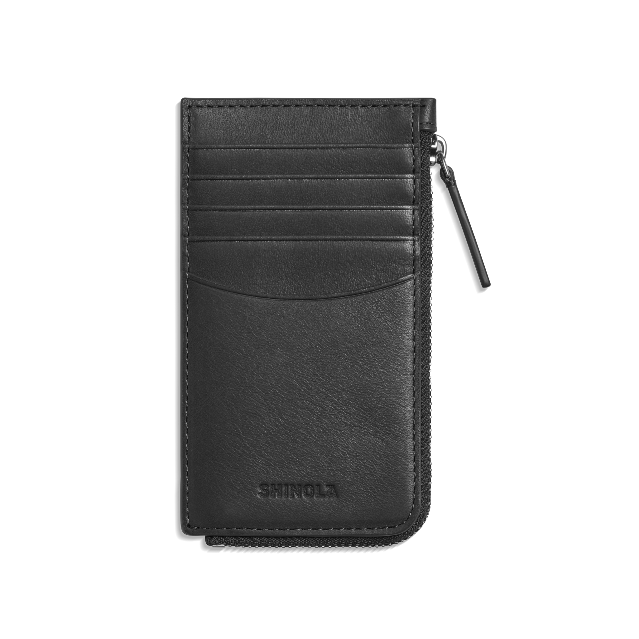 Zip Around Card Case - Black