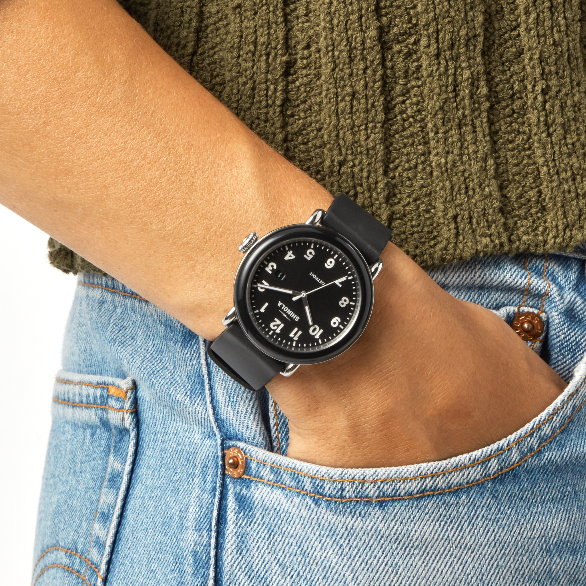 Detrola Watch - Black - Image 6