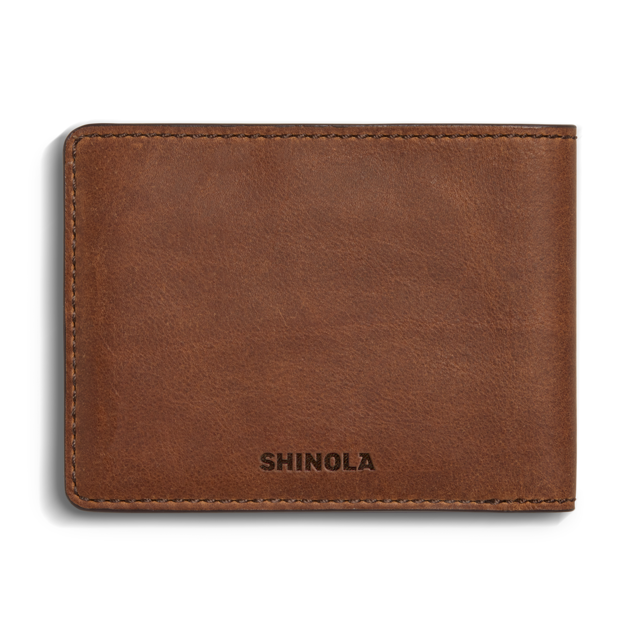 Slim Bifold Wallet - Medium Brown - Image 3