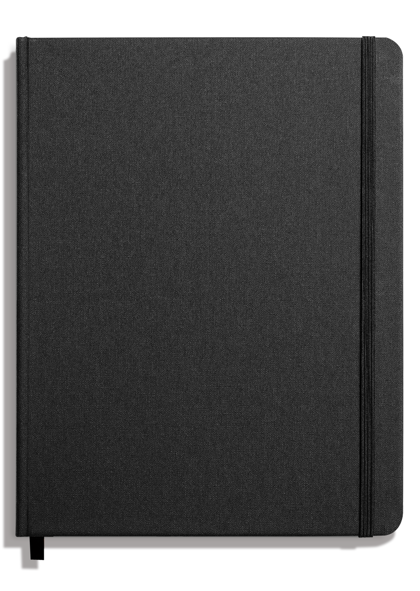 Large Hard Plain Journal - Black - Image 2