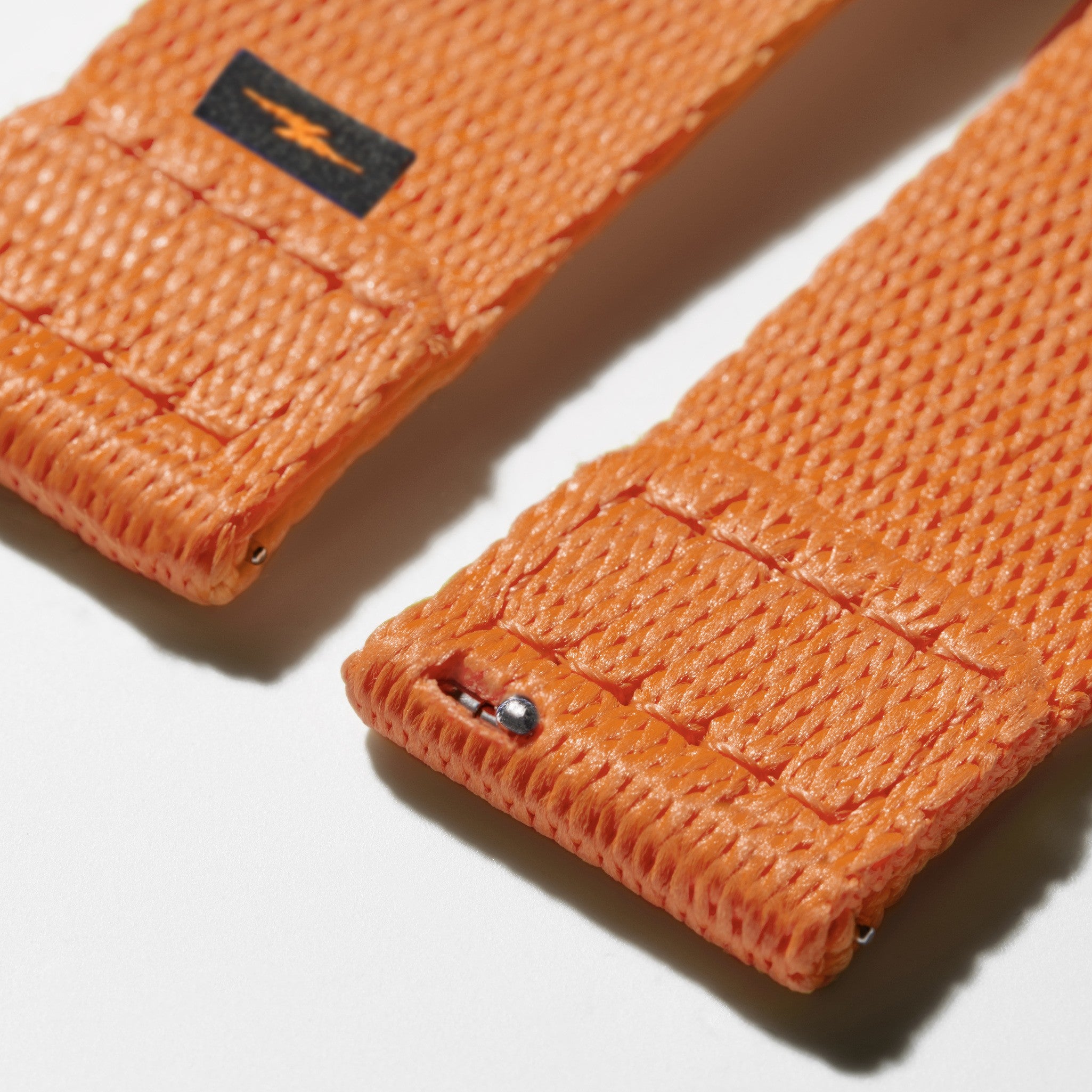 20mm Orange G10 Nylon Watch Strap - Orange - Image 3