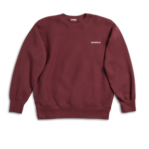 Fleece Logo Sweatshirt - Merlot