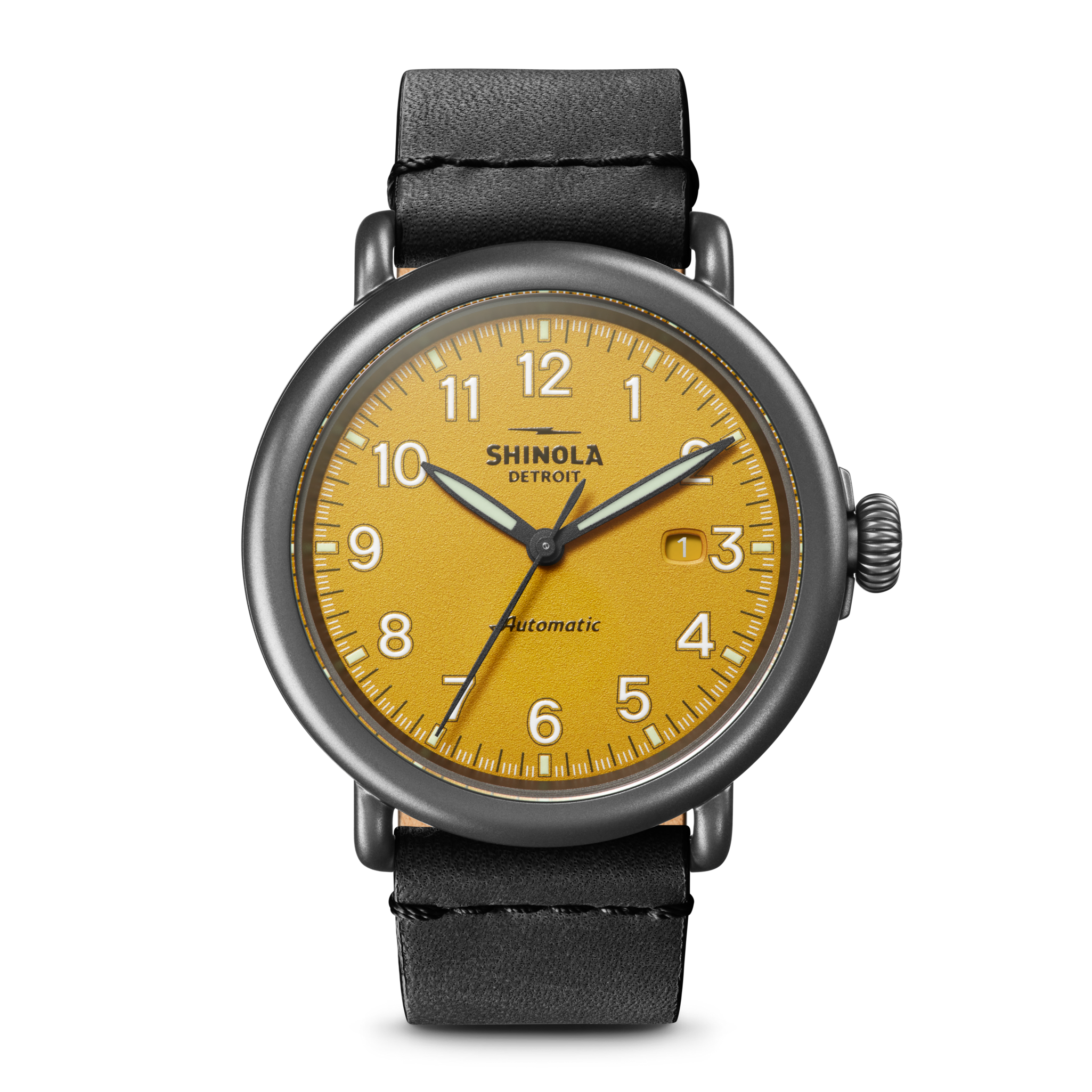 Runwell Automatic Watch - Ochre