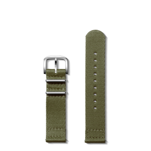 20mm Khaki G10 Nylon Watch Strap - Khaki