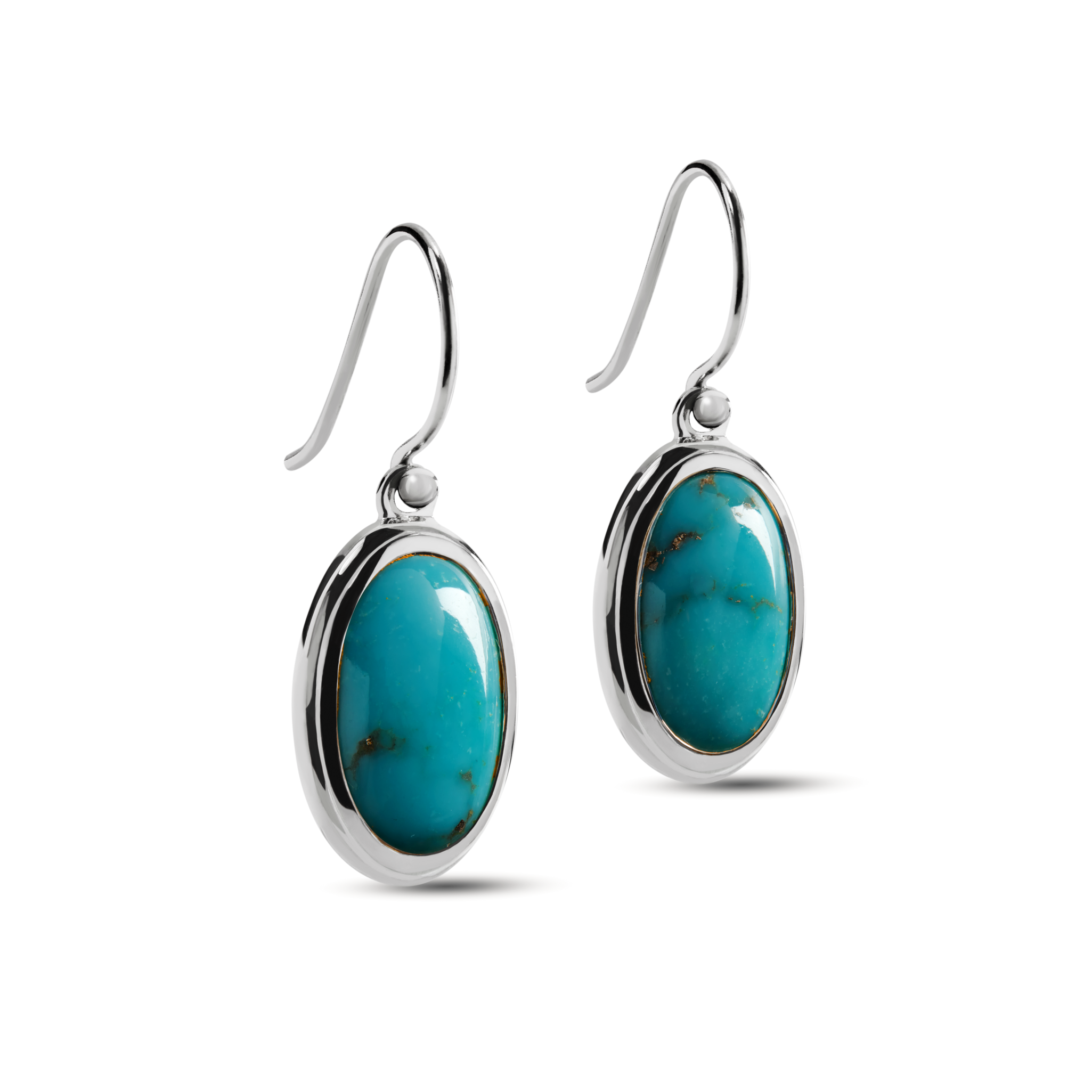 Heirloom Drop Turquoise Earrings - Image 2