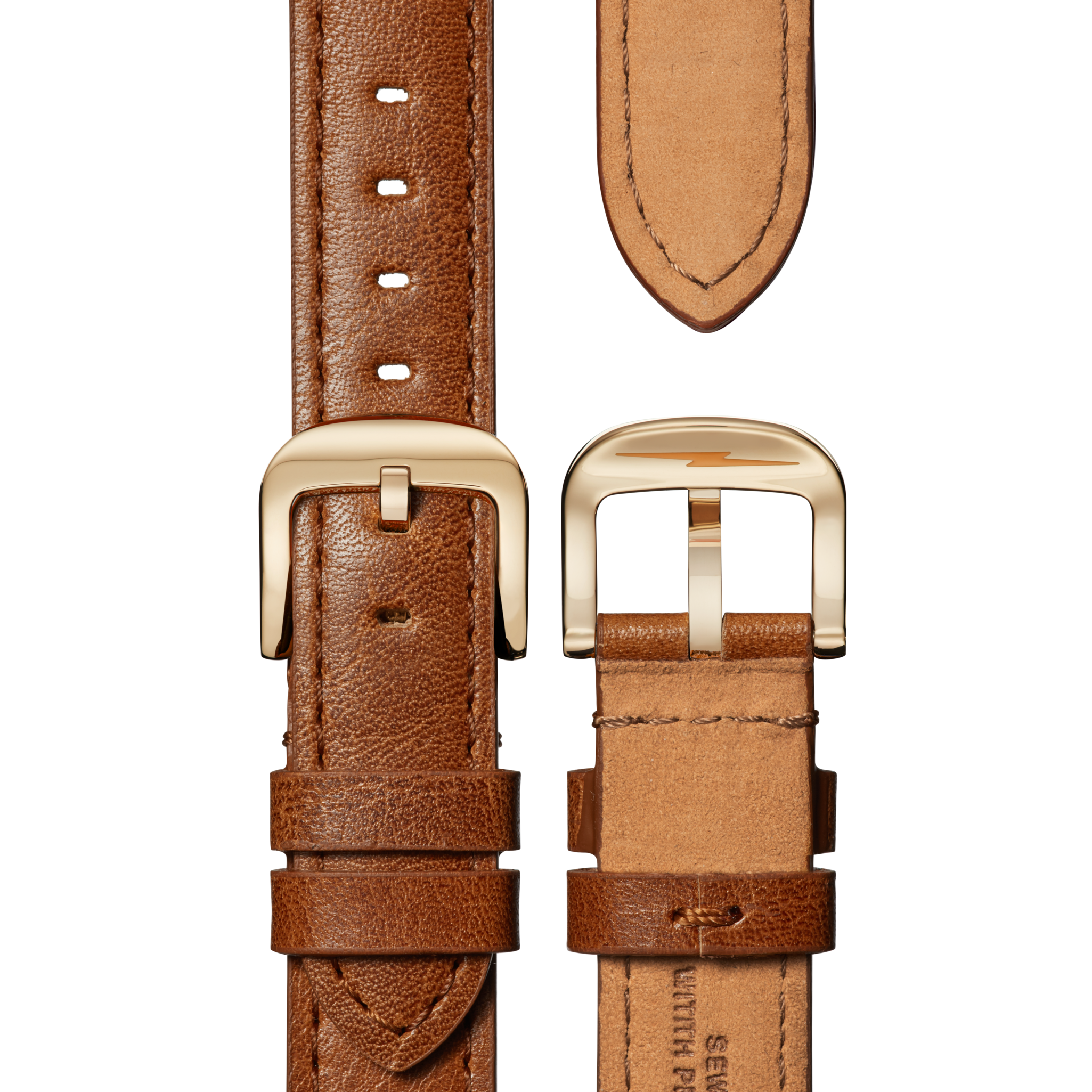 Canfield Watch - MOP Tan Leather Strap - Image 7