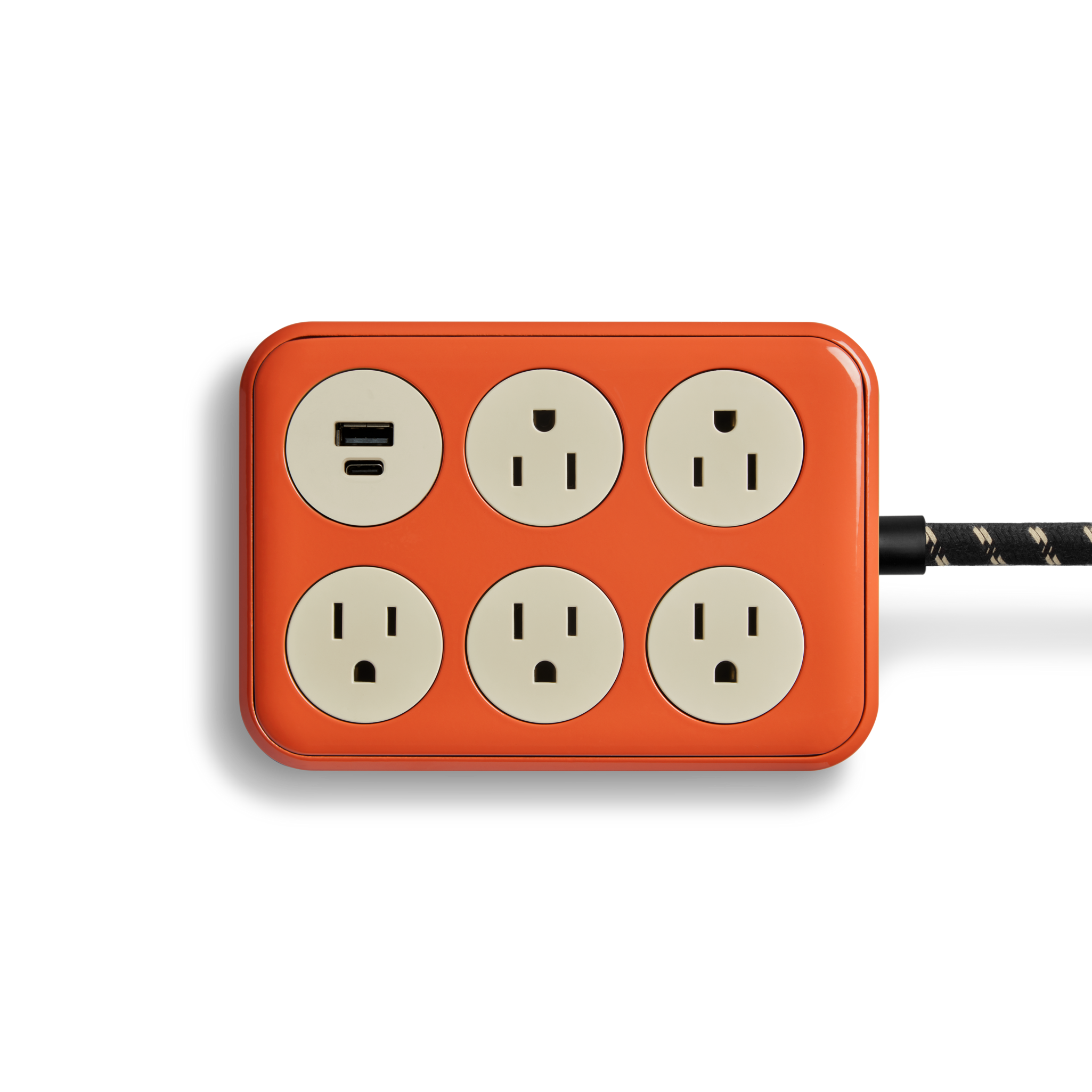 5 Port Power Supply - Tangerine - Image 2