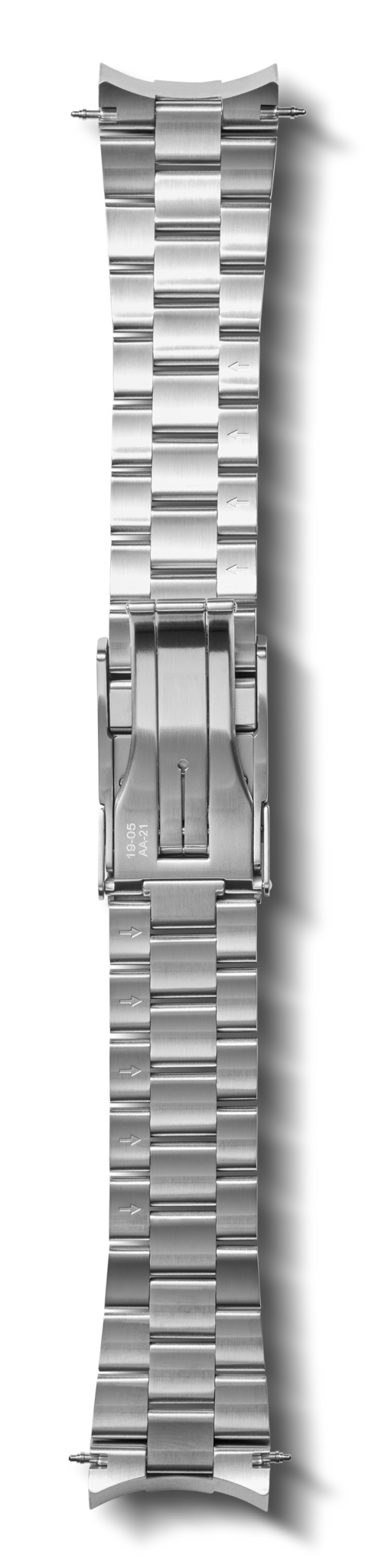 22mm Monster Stainless Steel 3-Link Bracelet - Stainless Steel - Image 5