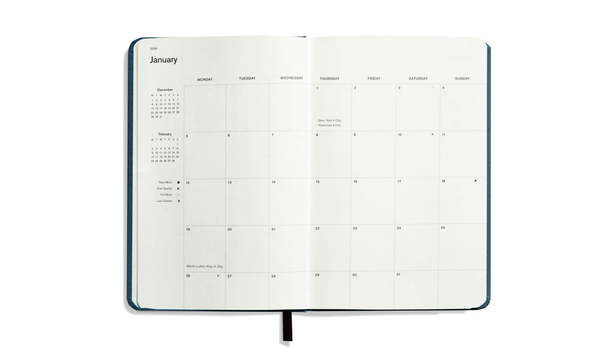 2026 12 Month Runwell Planner - Indigo - Image 5