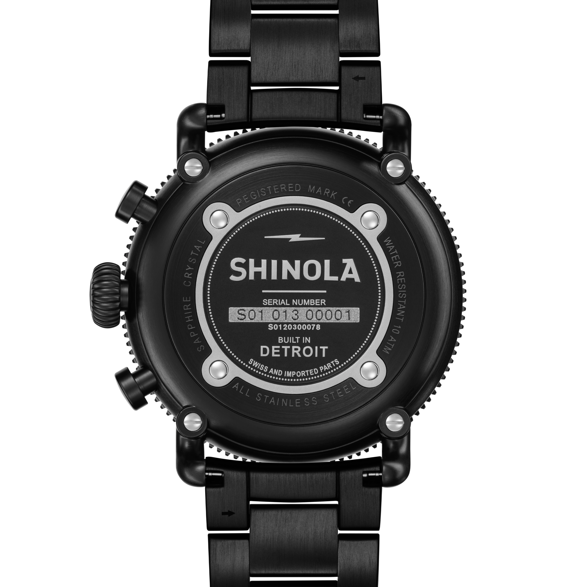 Runwell Sport Chronograph Watch - Gunmetal - Image 4