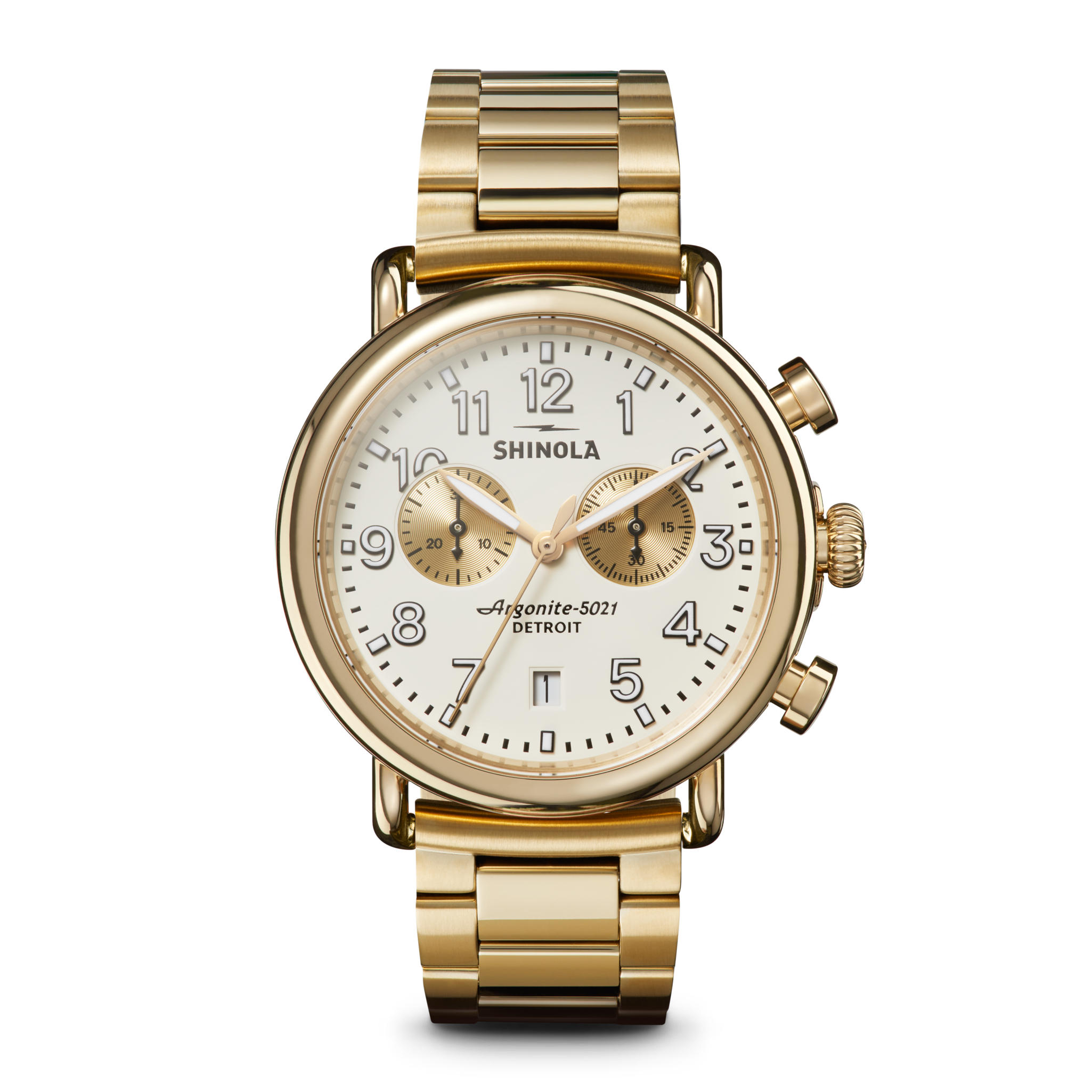 Runwell Chronograph Watch - Ivory