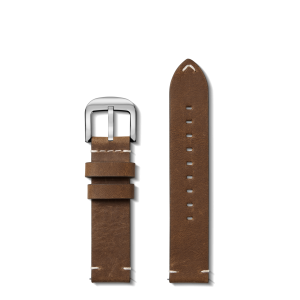 20mm British Tan Leather Watch Strap - British Tan