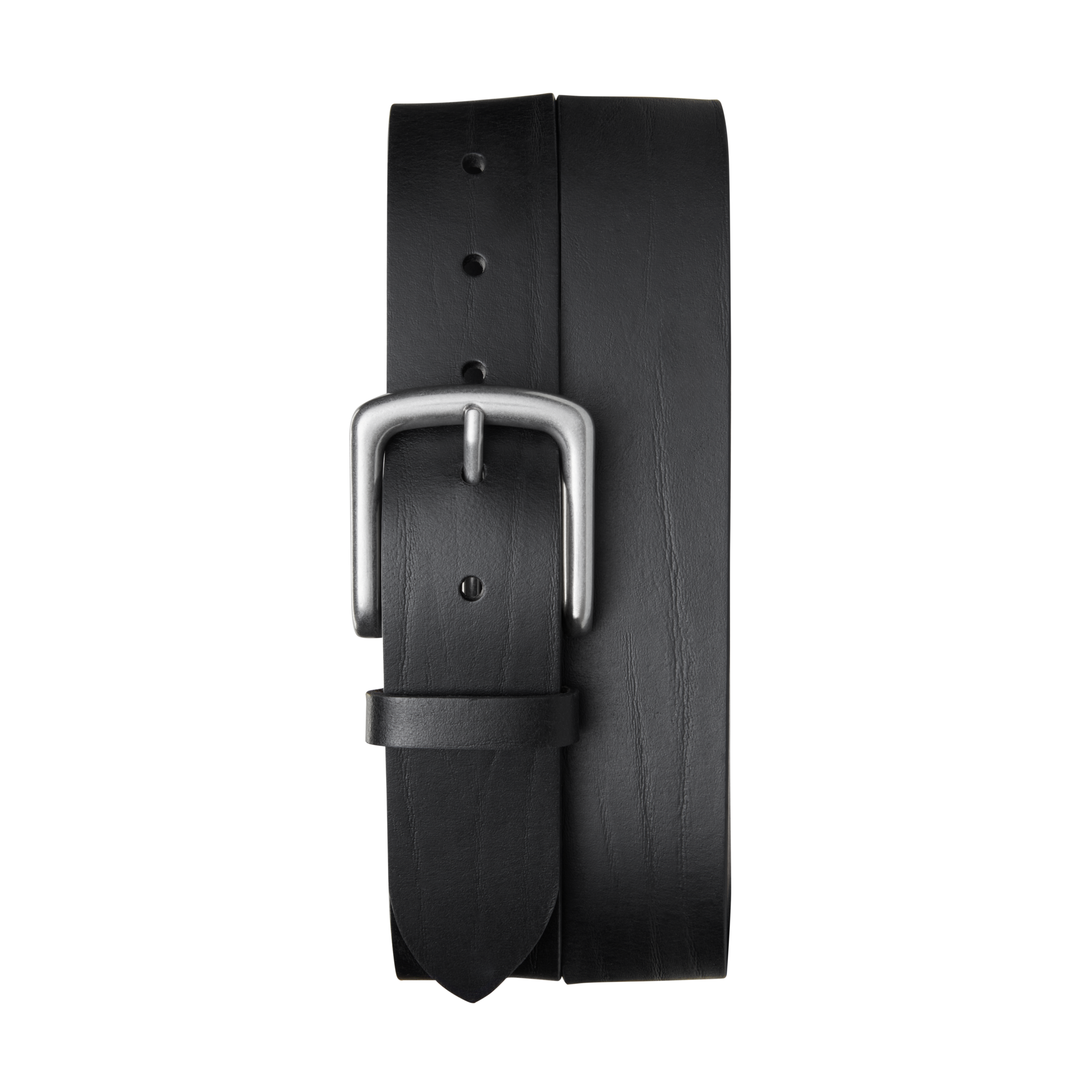 1 1/2 Essential Belt Natural Leather - Black - Image 2