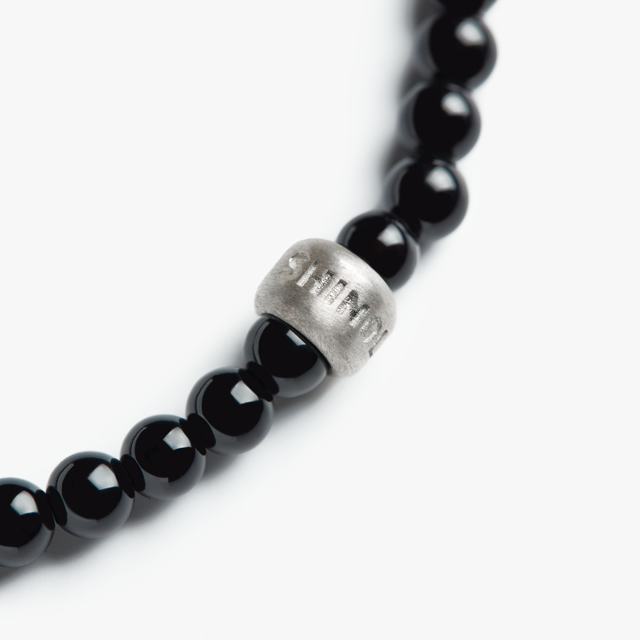4mm Beaded Onyx Bracelet - Onyx - Image 3