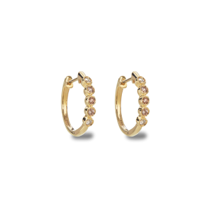 Desert Diamond Huggie Earrings