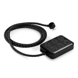 5 Port Power Supply - Black