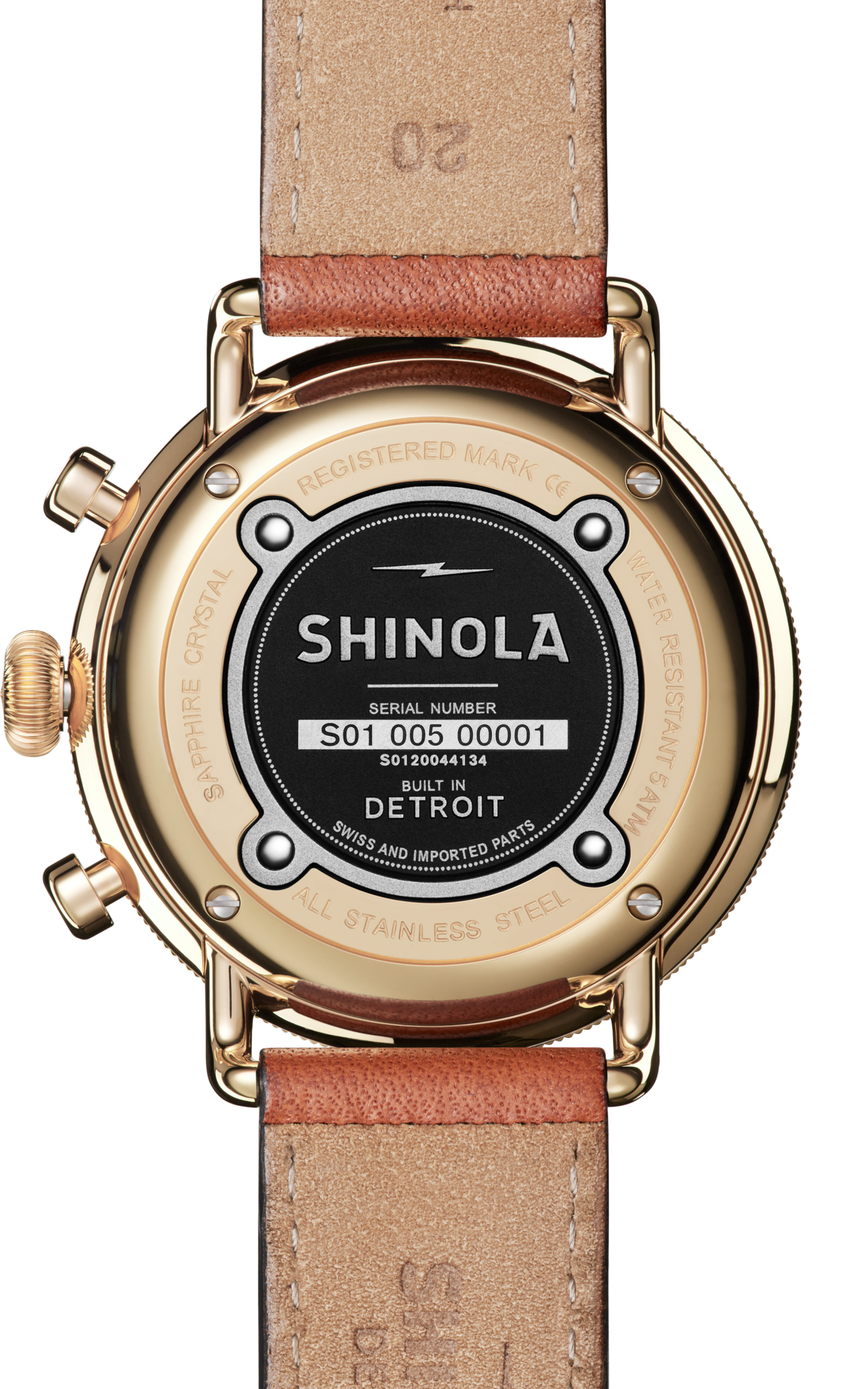 Canfield Chronograph Watch - White - Image 3