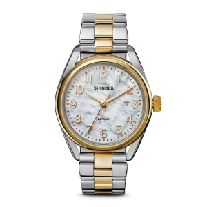 Derby Watch - White Mother of Pearl