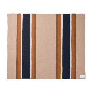 Alpaca Throw Blanket - Pink / Beige