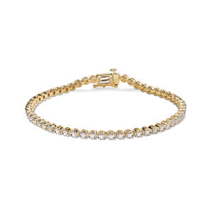 1.84 Carat 6.5 Diamond Tennis Bracelet - Yellow Gold