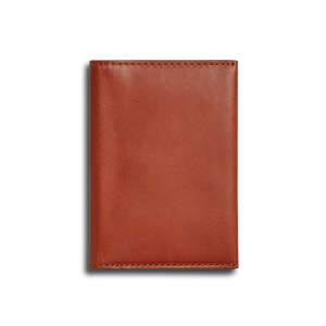 Folded Card Holder - Rust