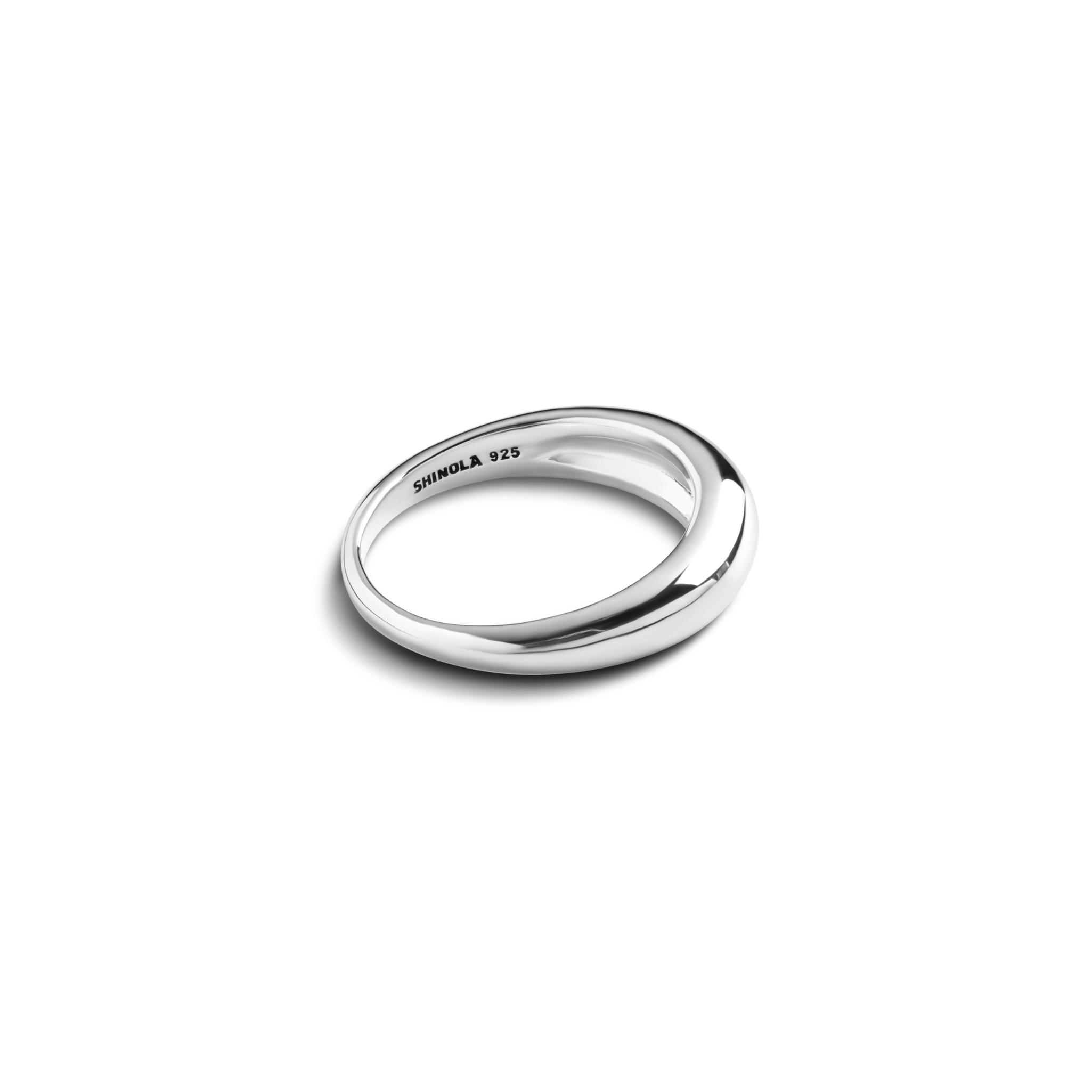 Signature Link Domed Ring - Sterling Silver - Image 3