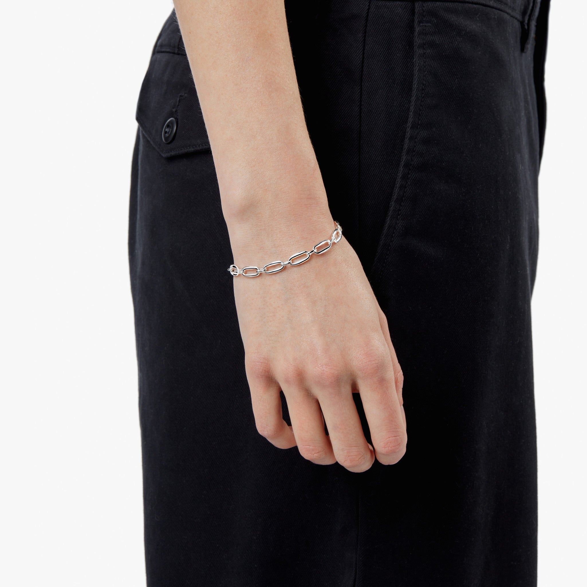 Signature Link Bracelet - Sterling Silver - Image 2