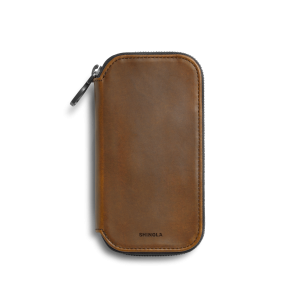 Travel Watch Case - Medium Brown