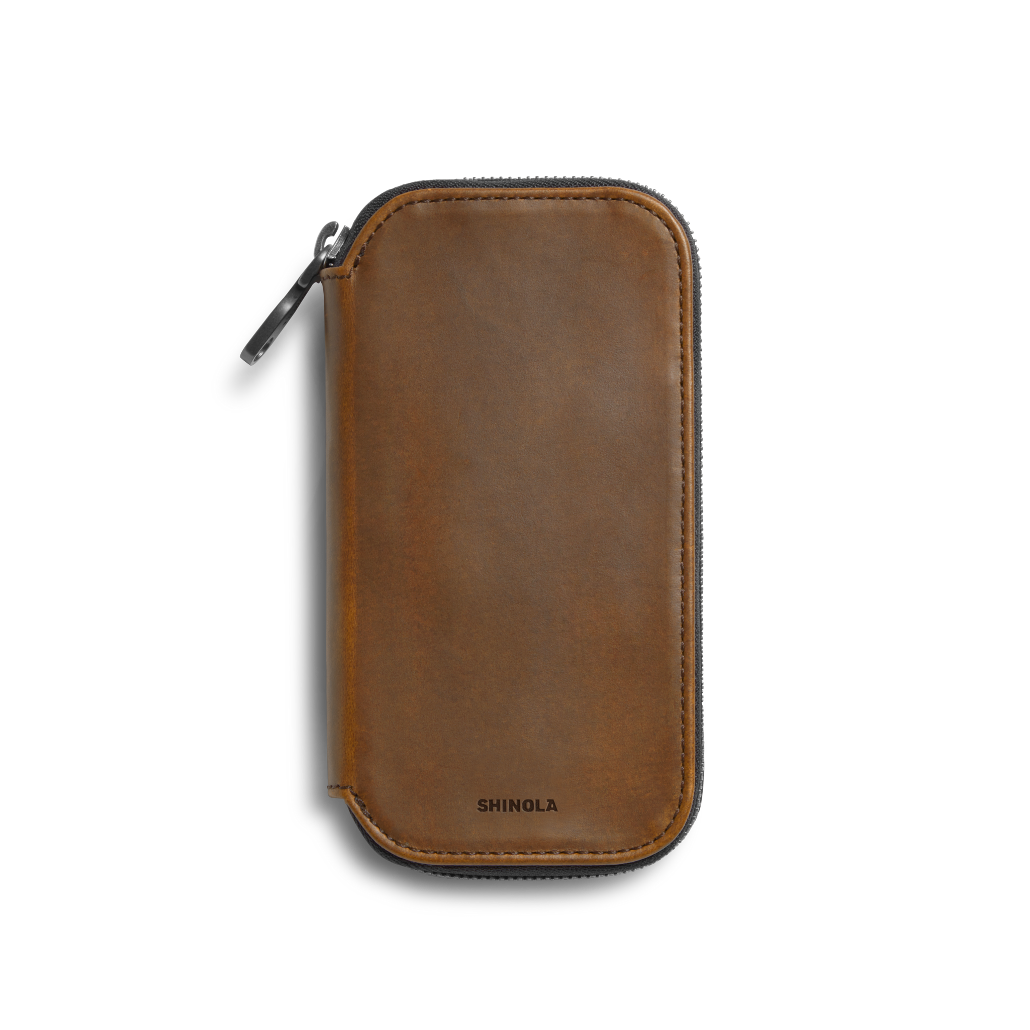 Travel Watch Case - Medium Brown