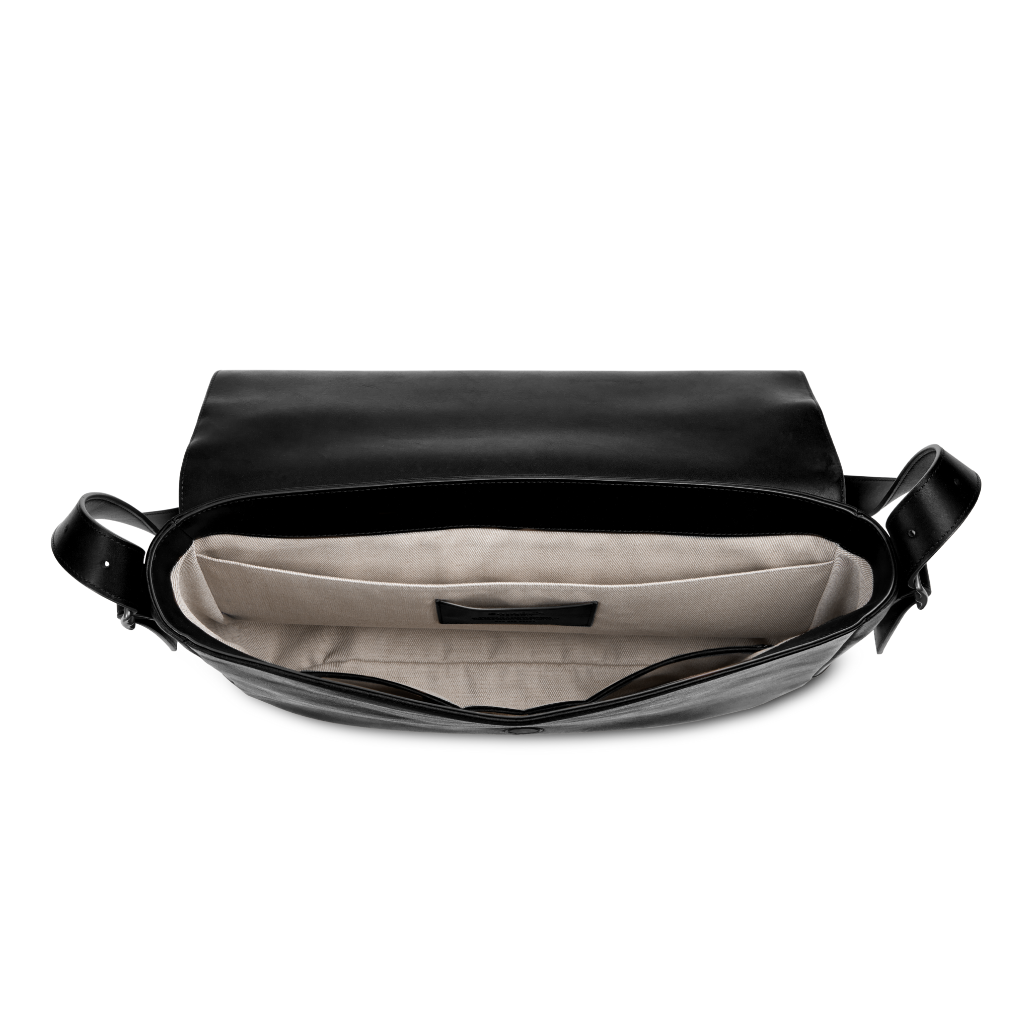 Runwell Messenger Bag - Black - Image 4