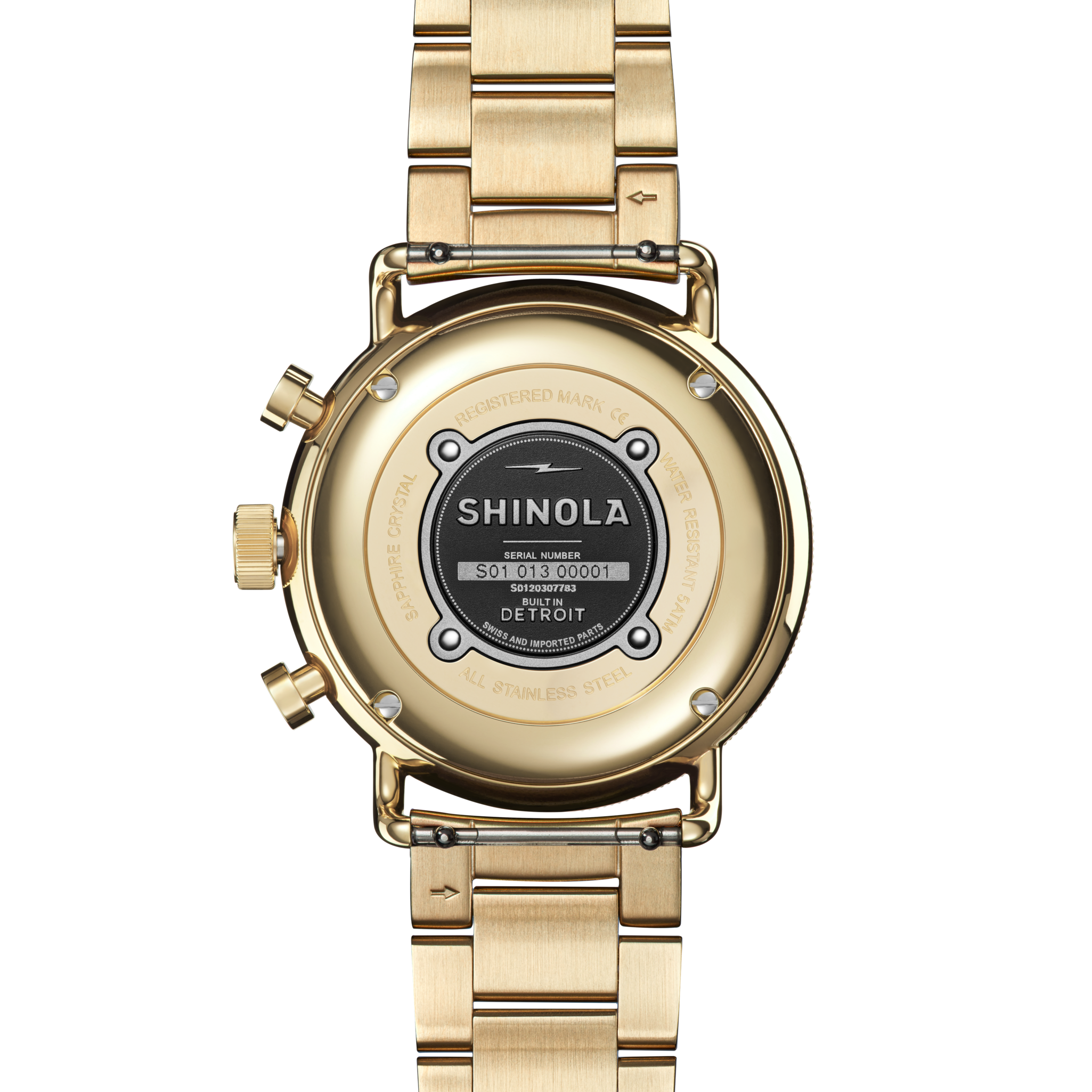 Canfield Sport Chronograph Watch - Silver - Image 4