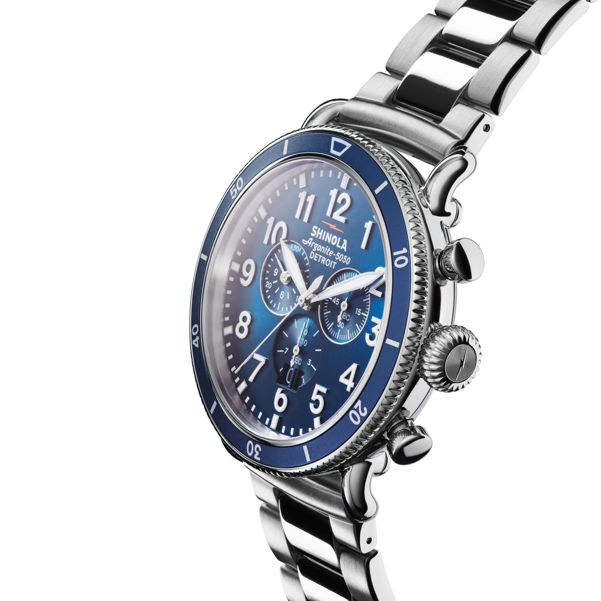 Runwell Sport Chronograph Watch - Midnight Blue - Image 3