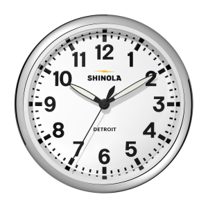 14 Runwell Clock - White