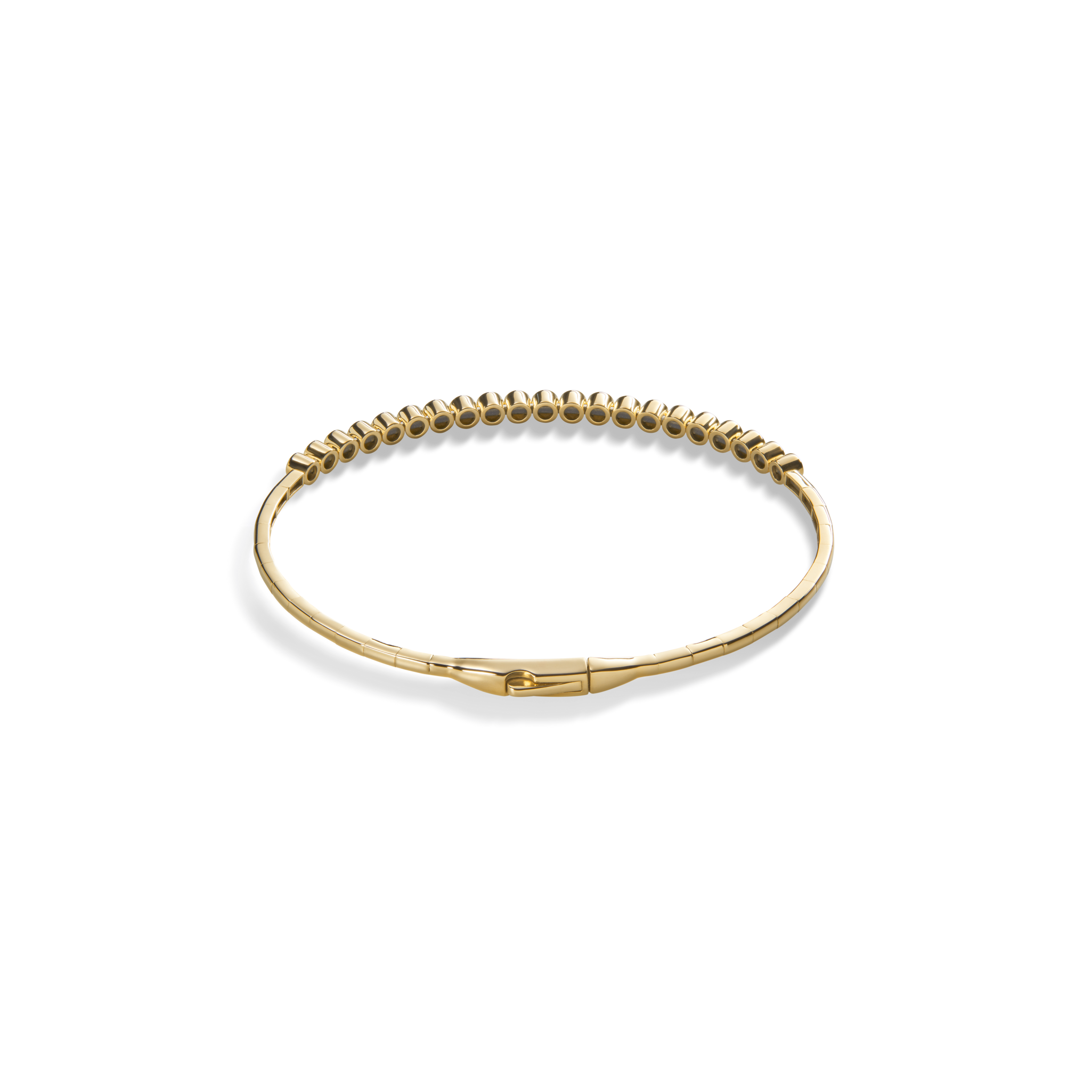 0.75 Carat Desert Diamond Tennis Bangle Bracelet - Image 2