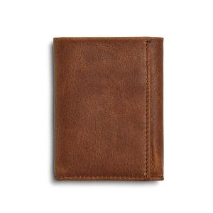 Trifold Wallet - Medium Brown